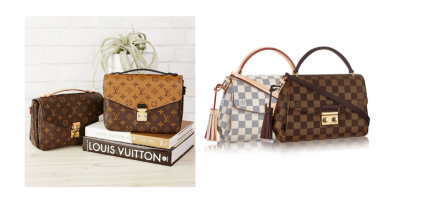 Сумка Louis Vuitton через плечо: обзор сумки Croisette + сравнение реальной с поддельной