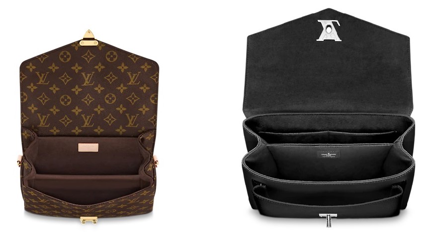 Сравнение сумок Louis Vuitton Pochette Metis против MyLockme