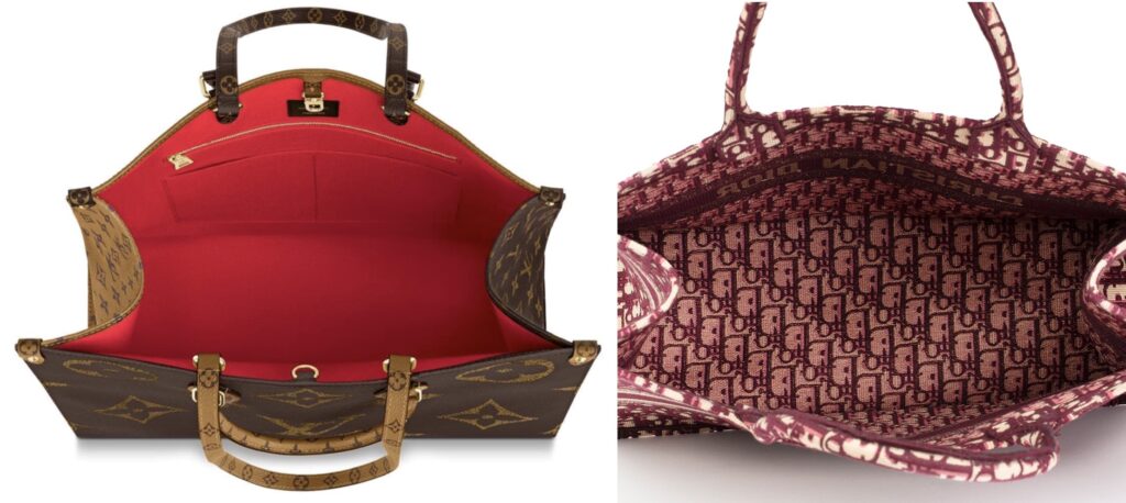 Какая большая сумка-тоут лучше Dior Book Tote или Louis Vuitton Onthego