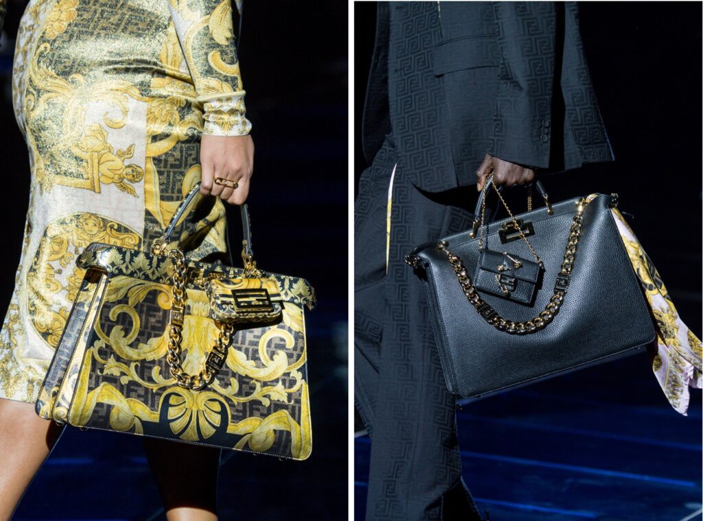 Совместная коллекция Fendi и Versace: сумки Fendace